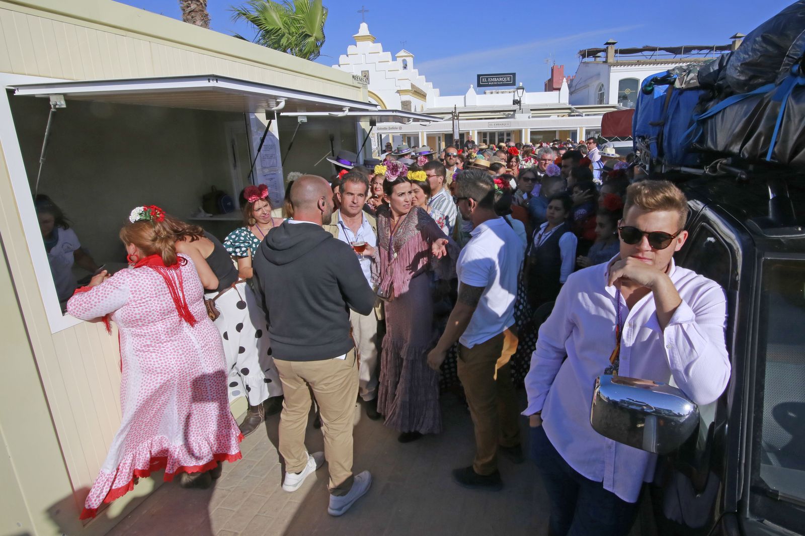 Primer día de camino de la hermandad de Jerez