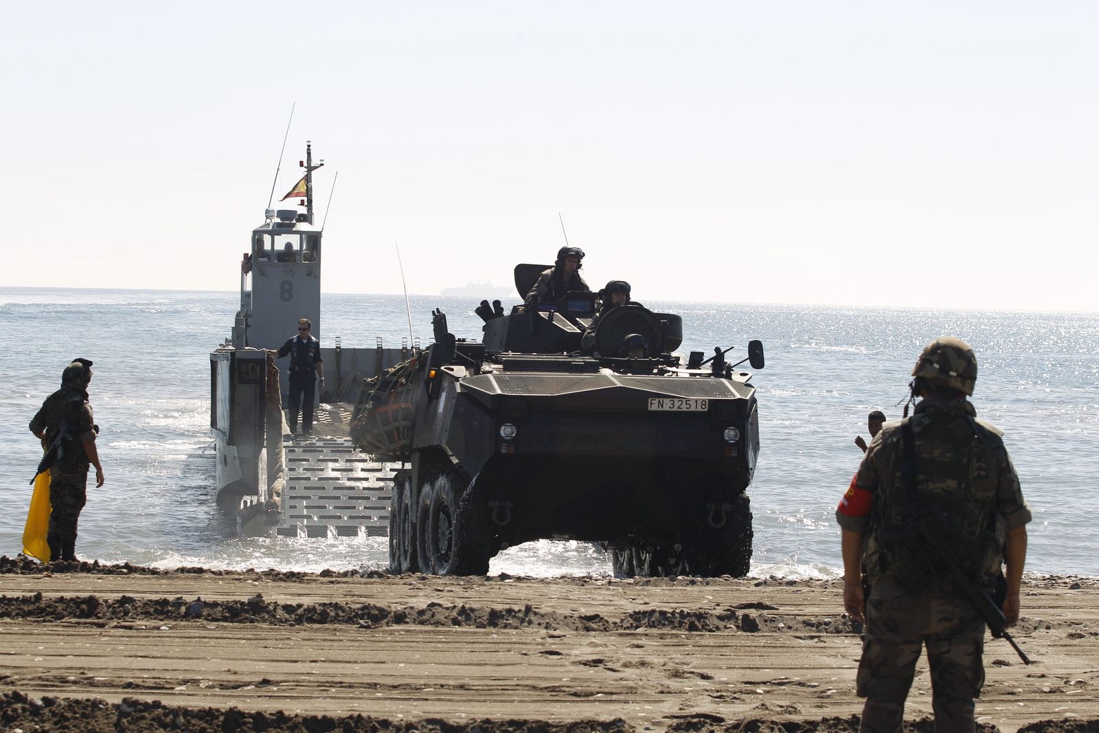 Maniobras del Ejército español