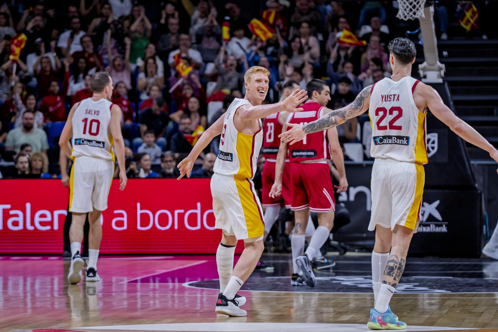 Las fotos del España-Georgia de baloncesto