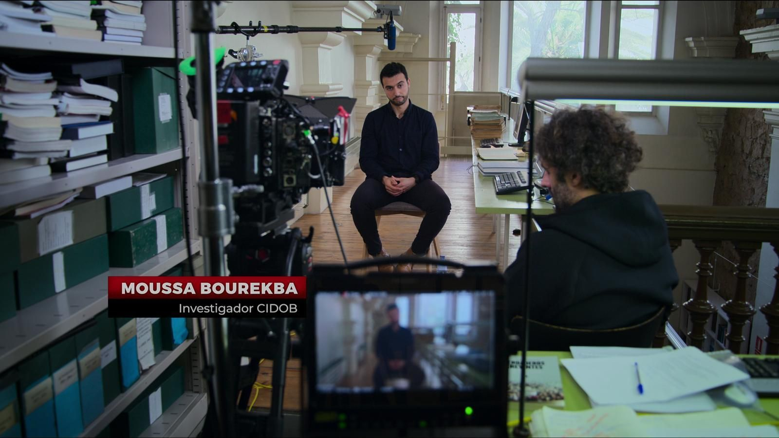 Una imagen de la serie documental '800 metros'