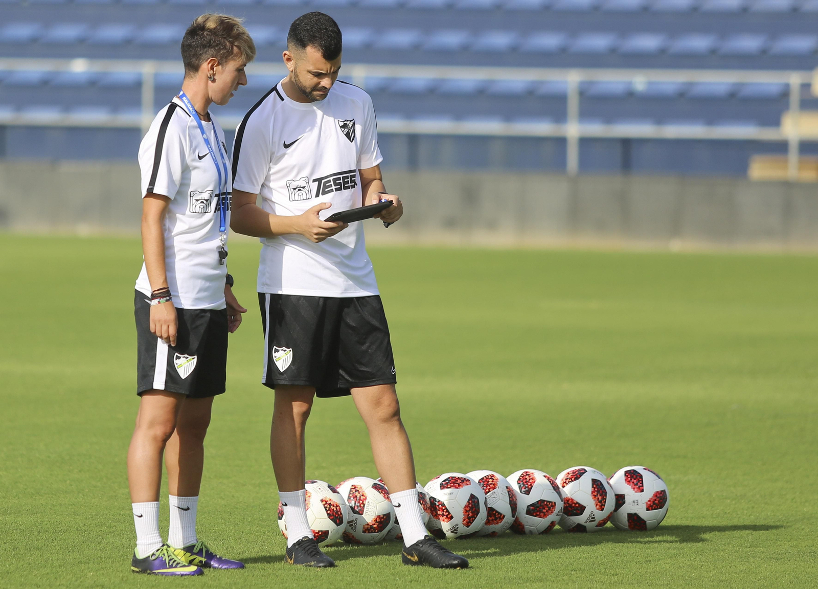 Las fotos del primer entrenamiento de pretemporada del Málaga Femenino