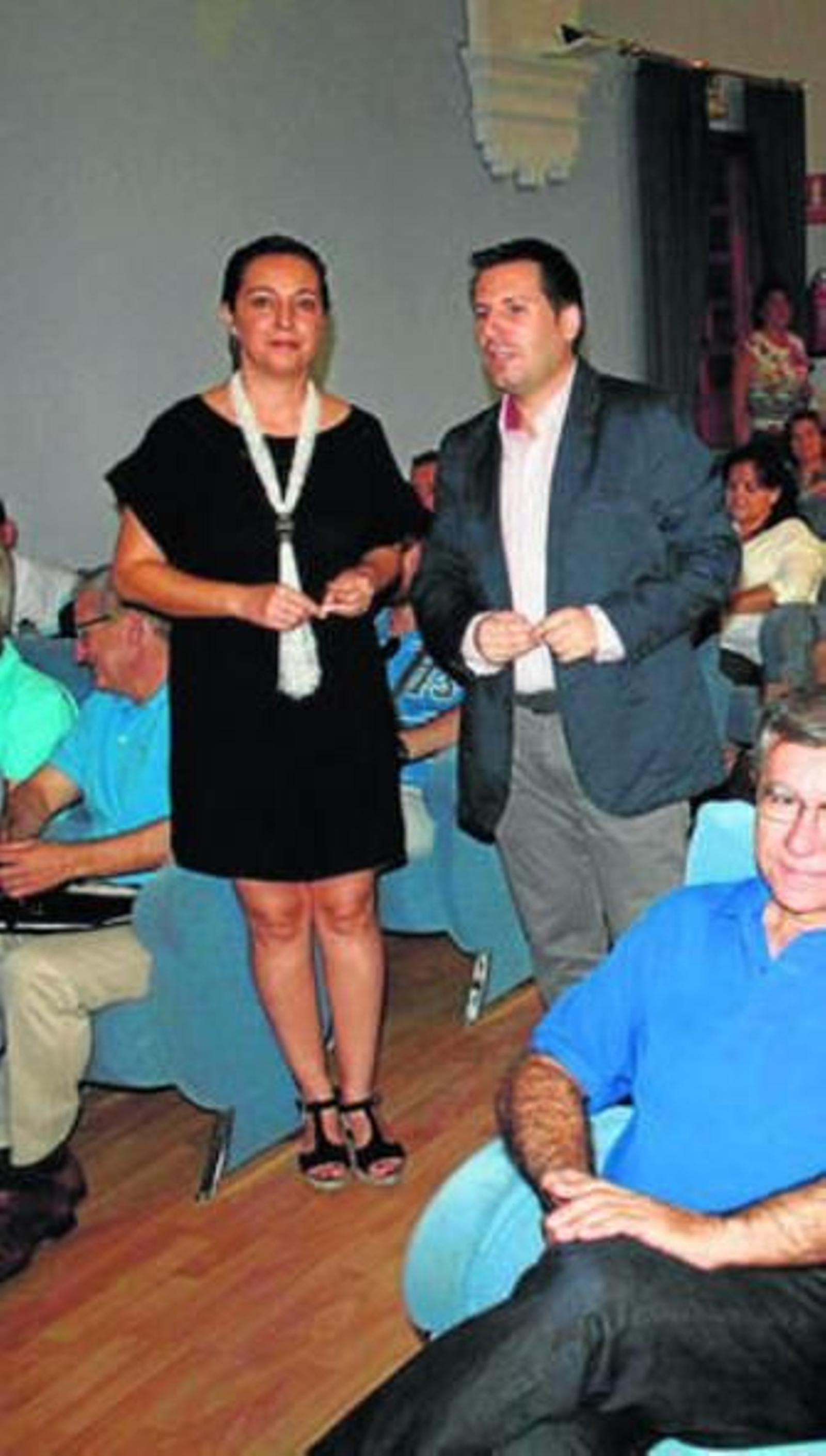 La delegada del Gobierno, Isabel Ambrosio, durante la presentación.