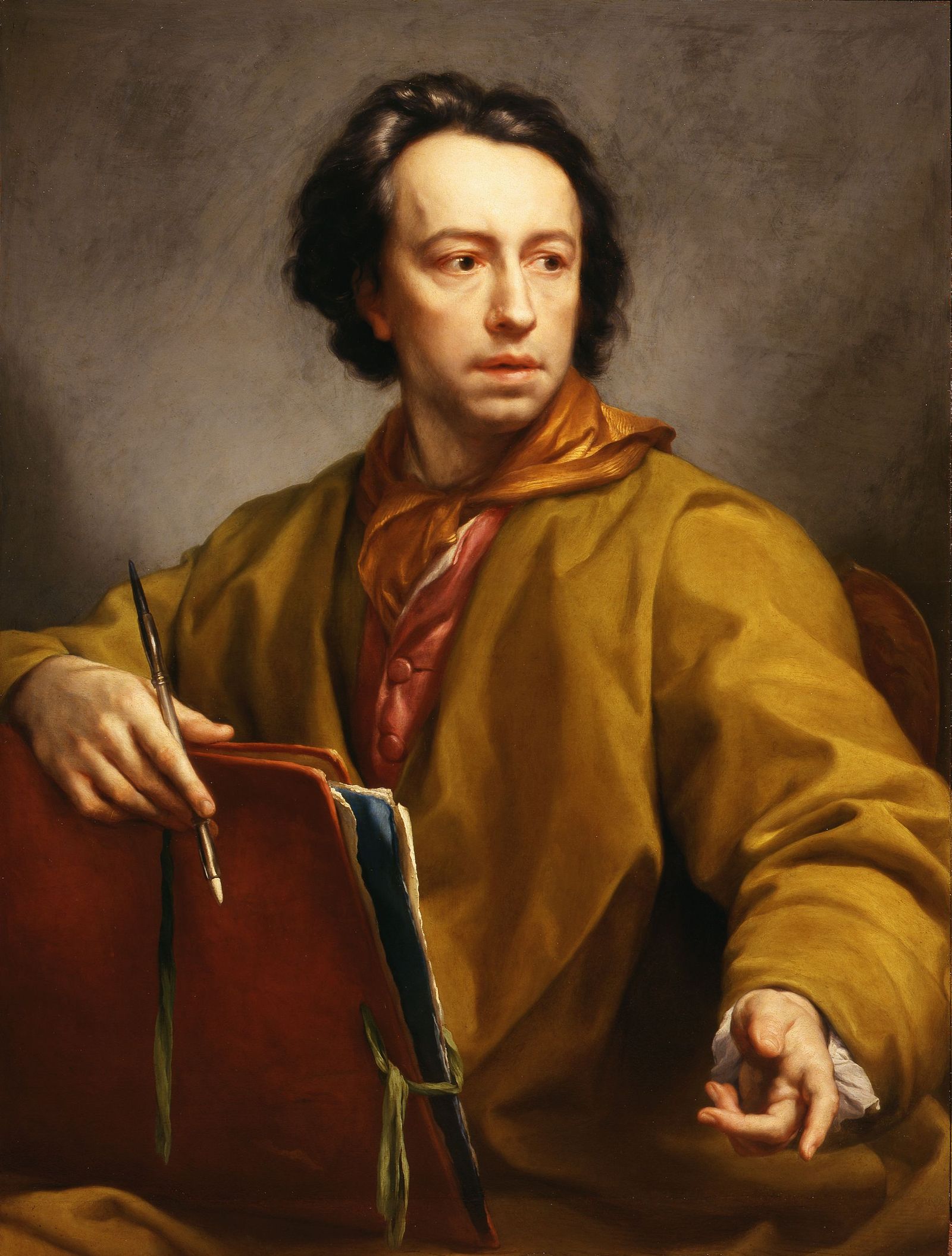 Autorretrato (1773). Galería degli Uffizi.
