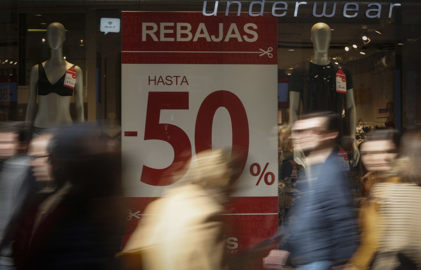 Las rebajas, en imágenes