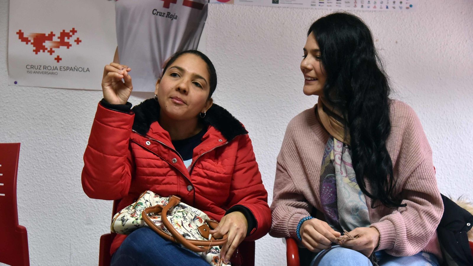 Katerine Báez y Beatriz Olivo