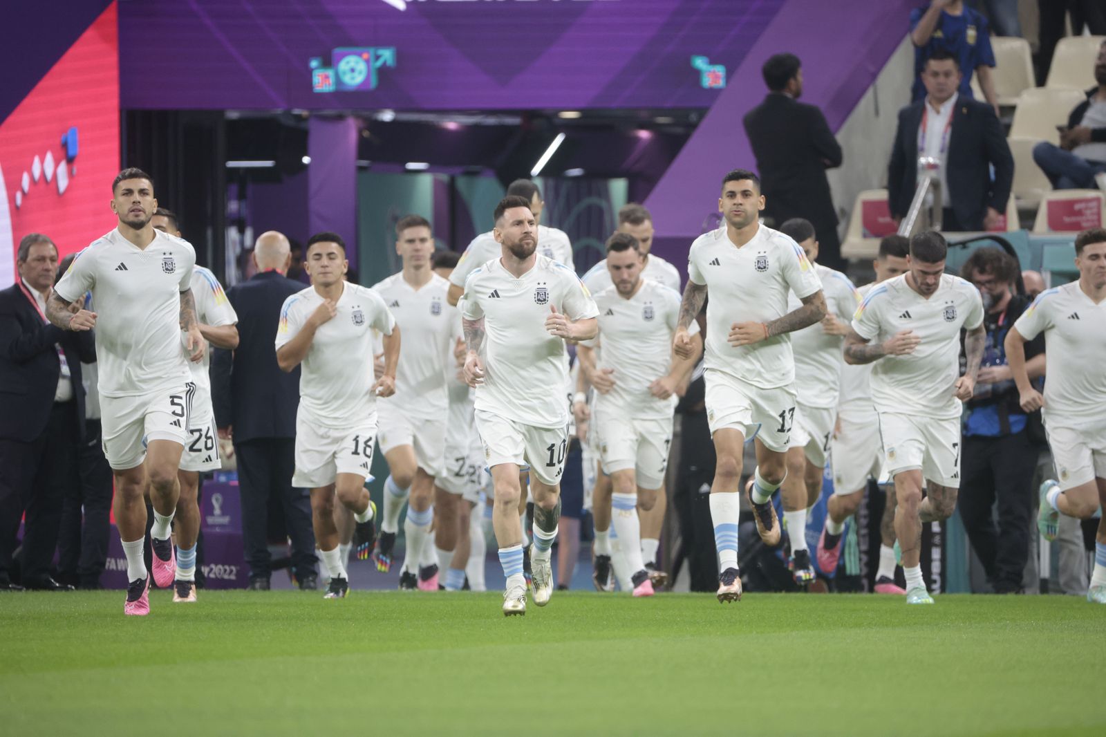 Las fotos de Messi contra Croacia