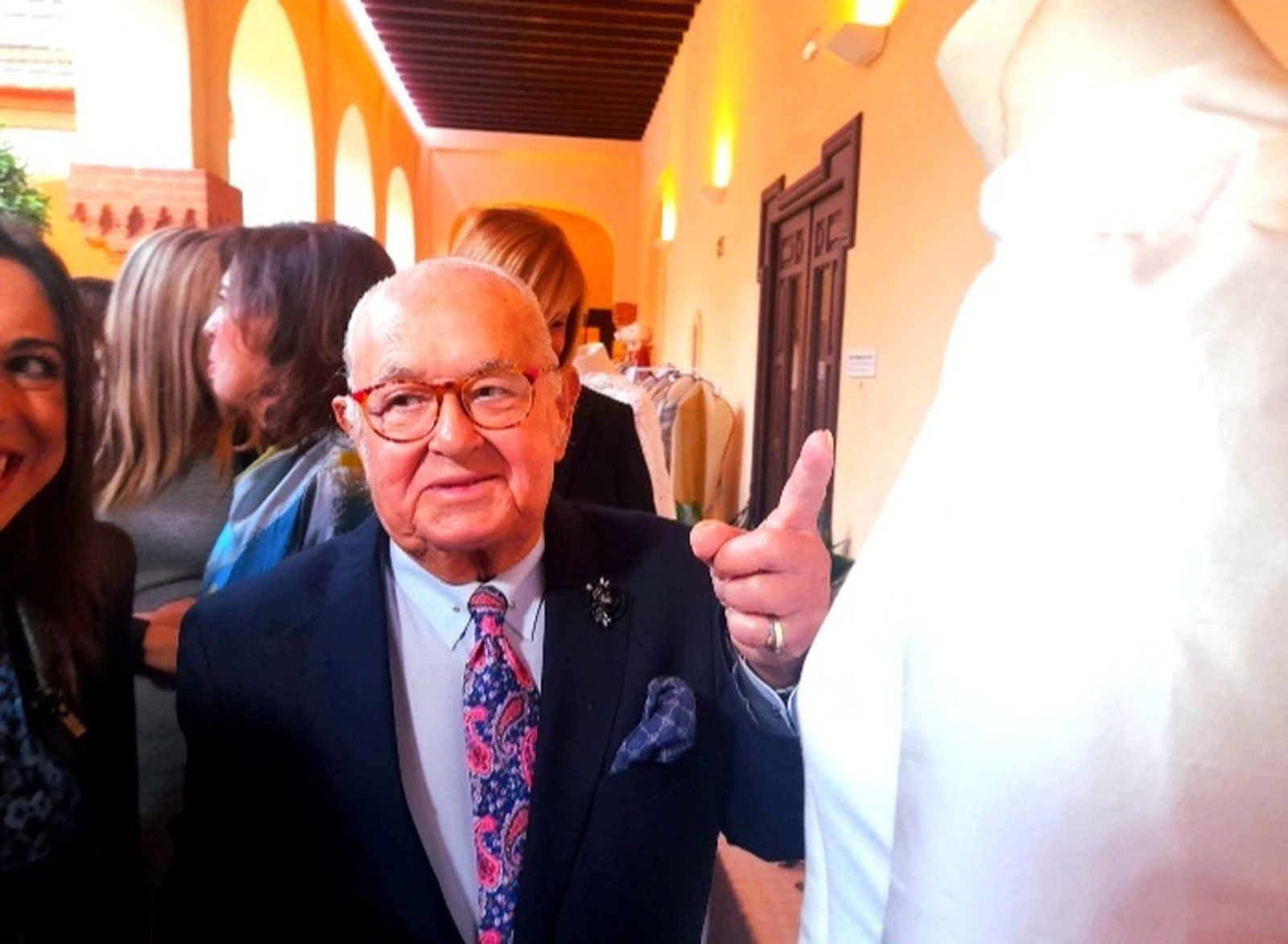 Toni Benítez en la tarde de este viernes, en la feria de expositores de Disoñamos