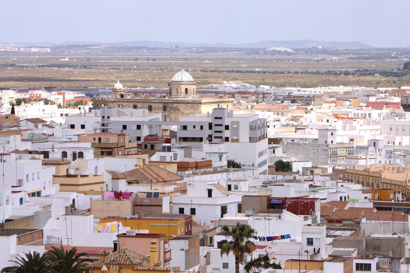 Vista general de parte de la ciudad.