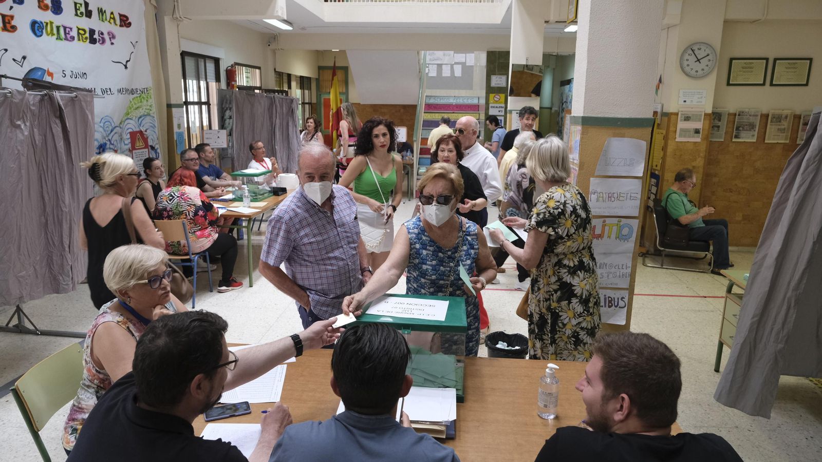 La jornada electoral se desarrolló sin incidentes en los 322 colegios electorales