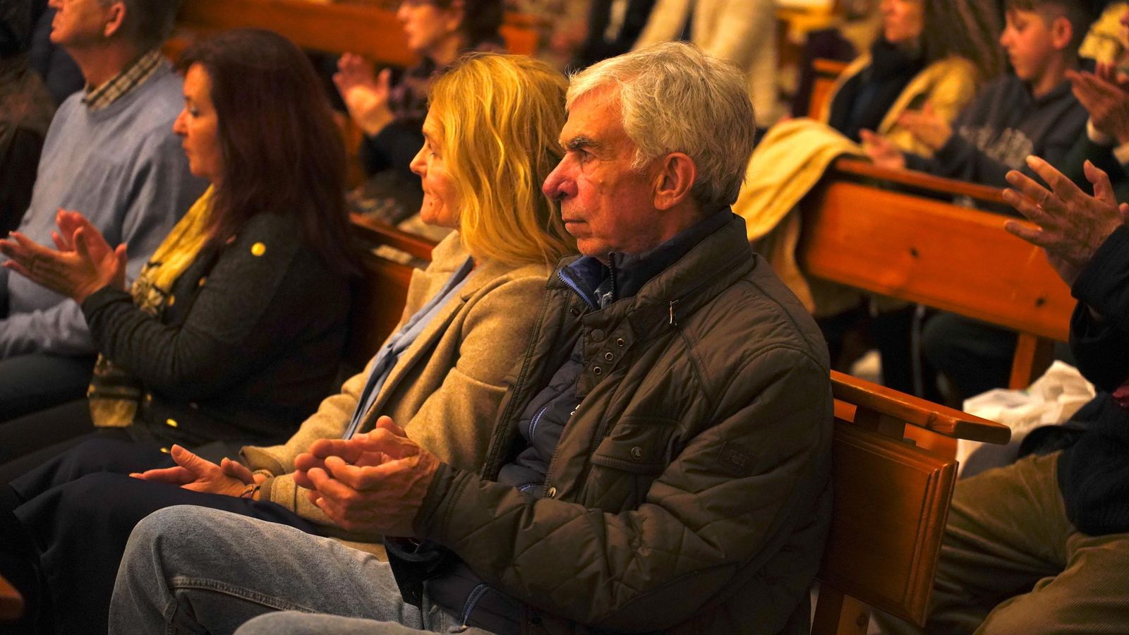 Fotos del recital de saetas de la Hermandad de la Palma y la Sociedad del Cante Grande en Algeciras