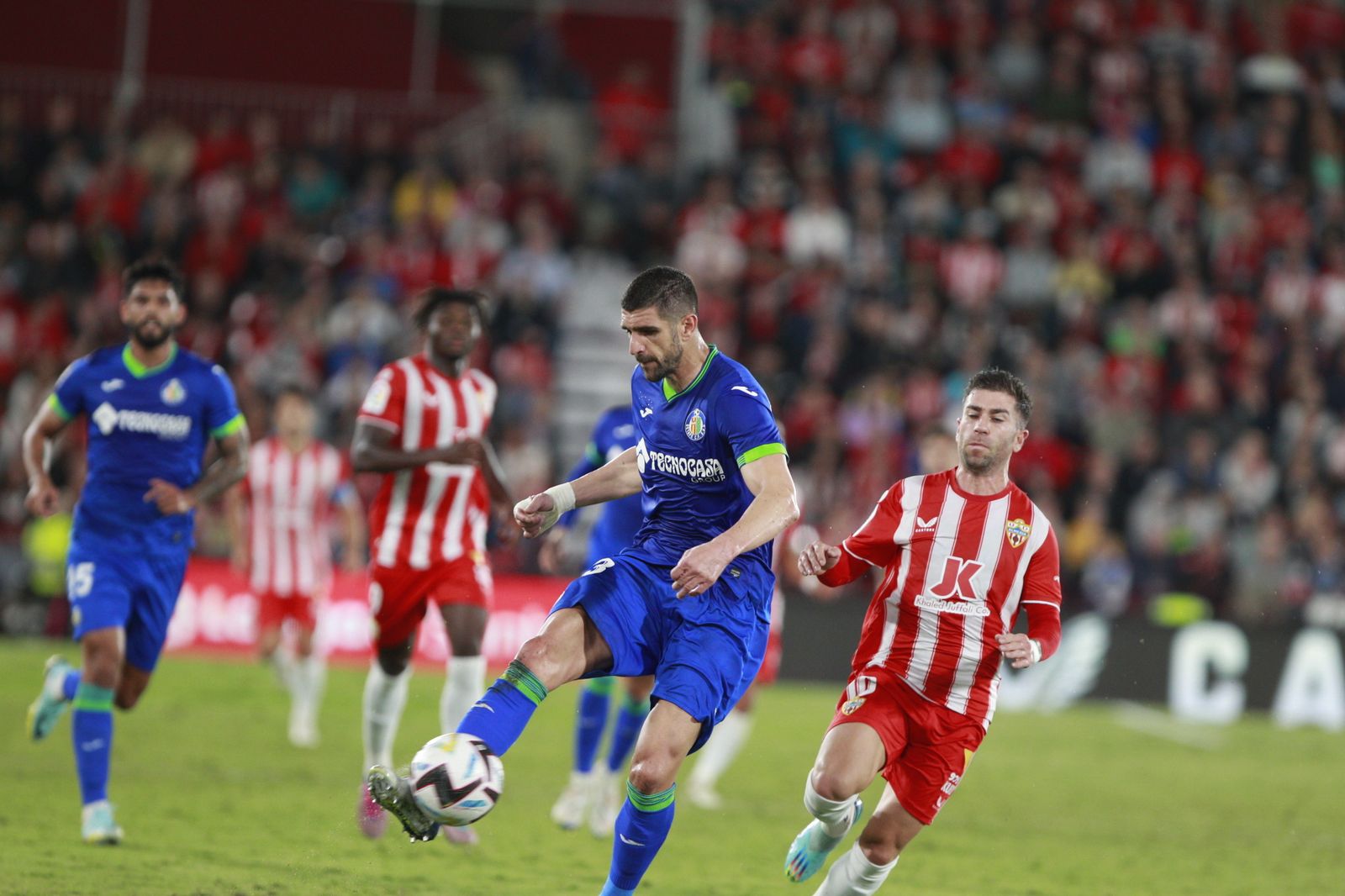 Imágenes del partido de fútbol U.D. Almería-Getafe C.F.