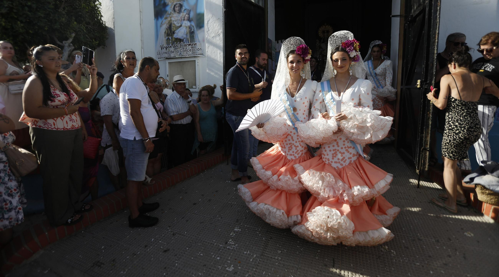 Procesión de la Virgen del Carmen de la iglesia de la Atunara en La Línea