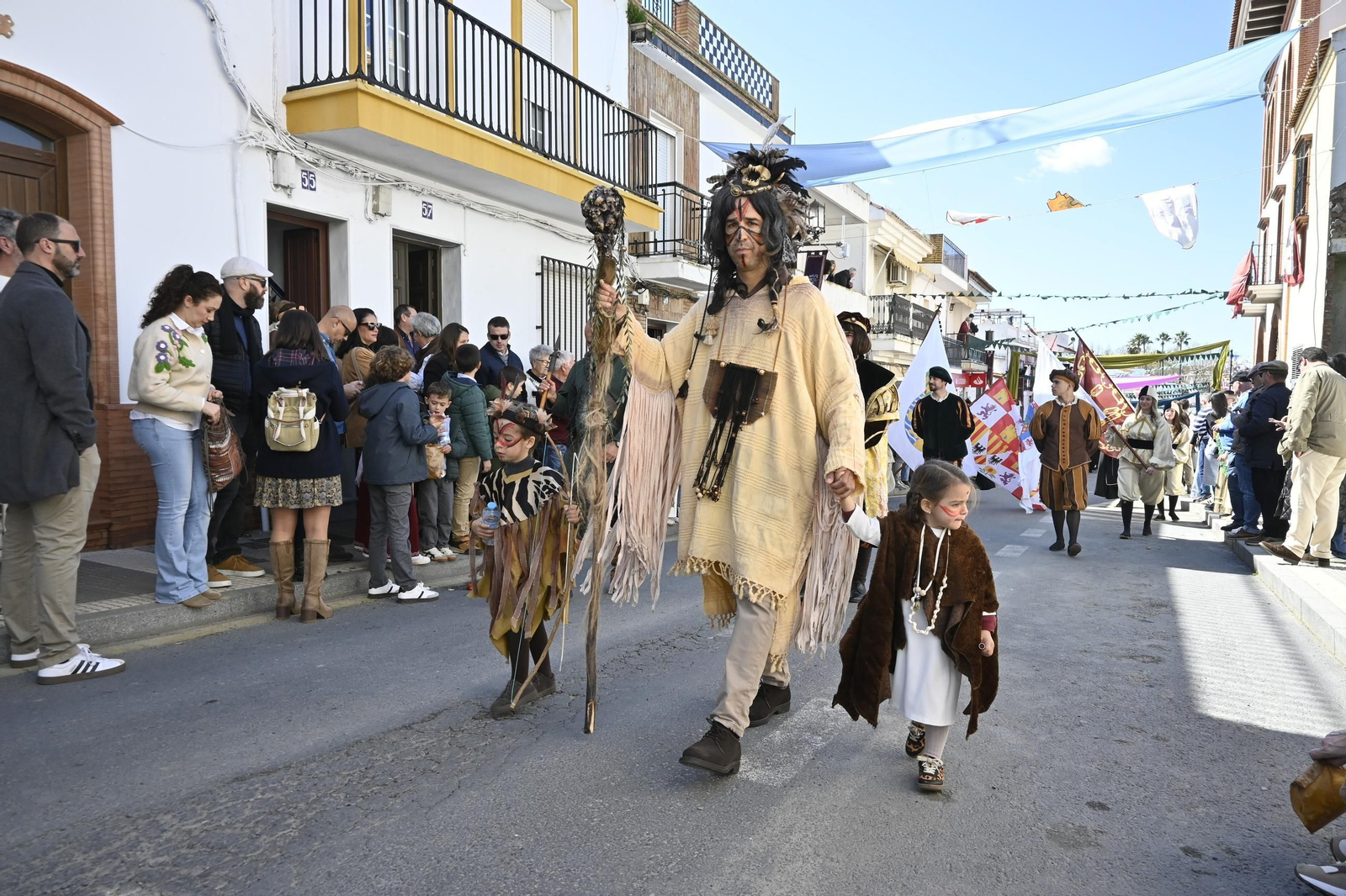 Las mejores imágenes de la Feria Medieval del Descubrimiento en Palos de la Frontera 2025