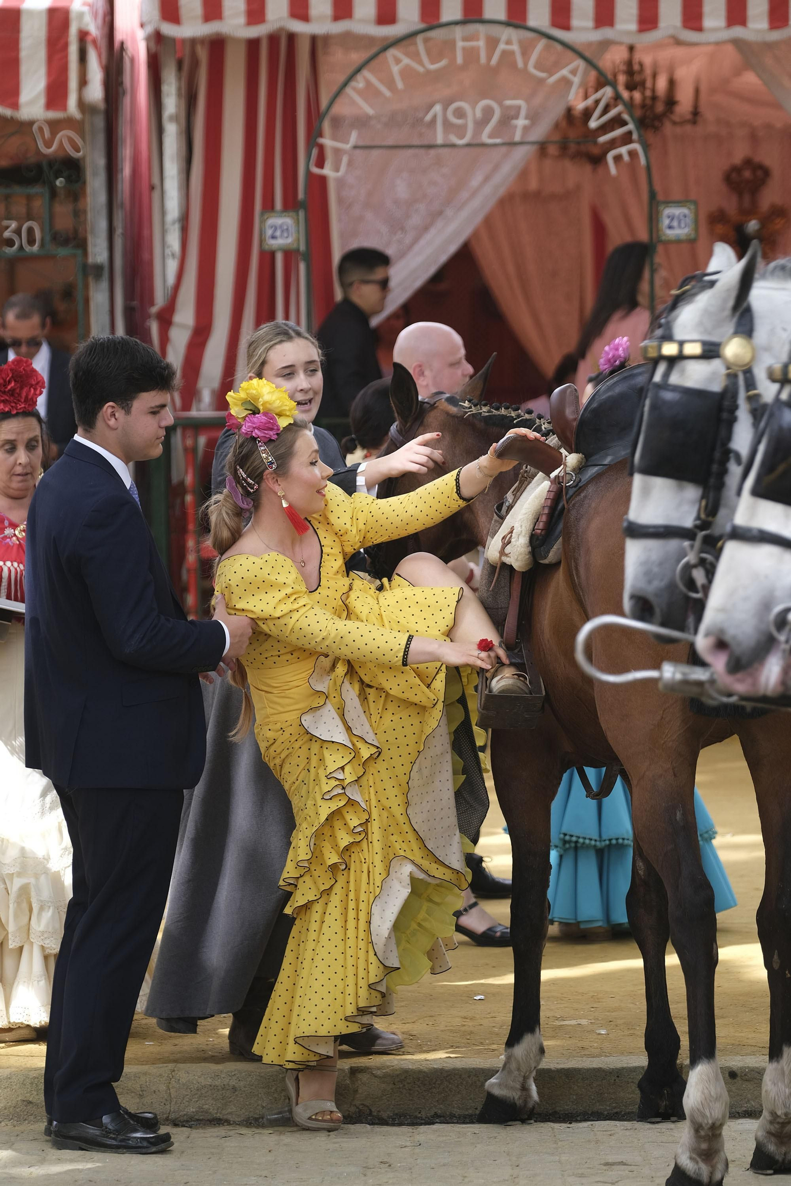 Ambiente un viernes de feria