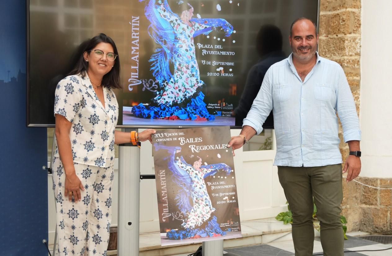 El Certamen de Bailes Regionales de Villamartín llega a su 41 edición