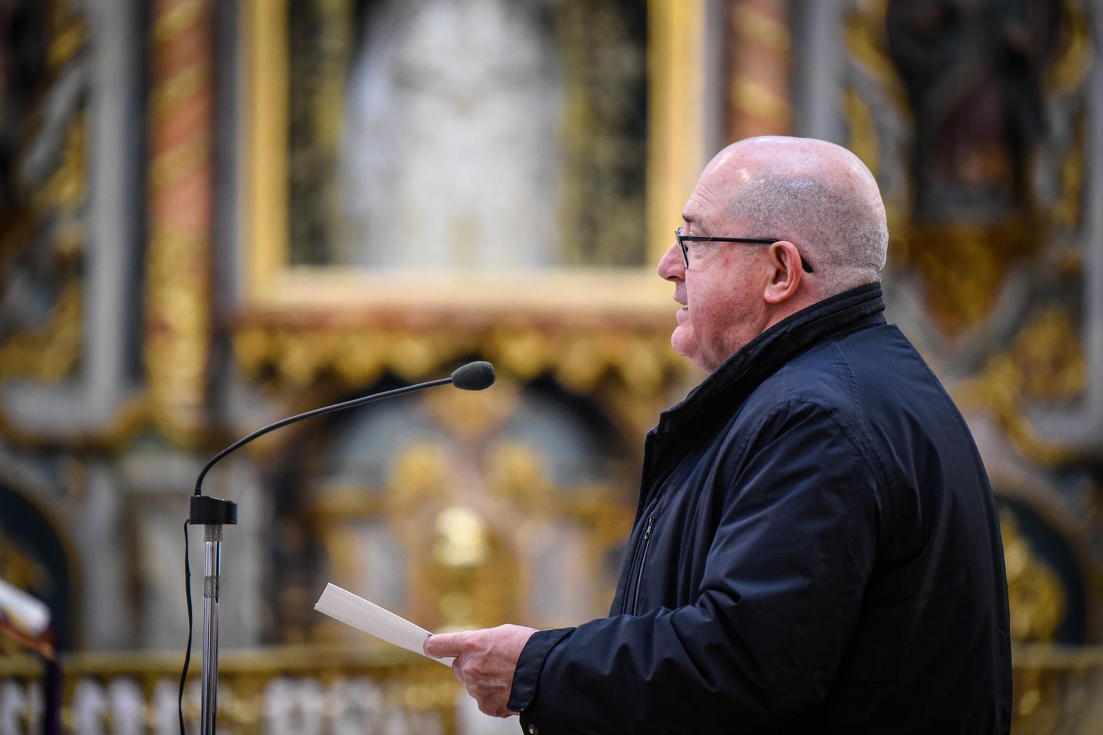 Imágenes de la presentación de la IX Jornada de Puertas Abiertas del Patrimonio Religioso Onubense
