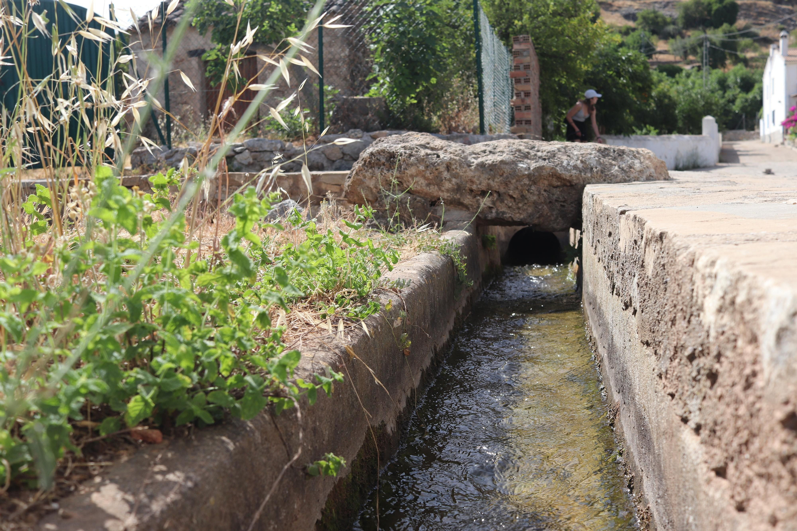 Así lucen Jorox, su entorno y su cascada, un oasis en Málaga para el caluroso verano de Andalucía