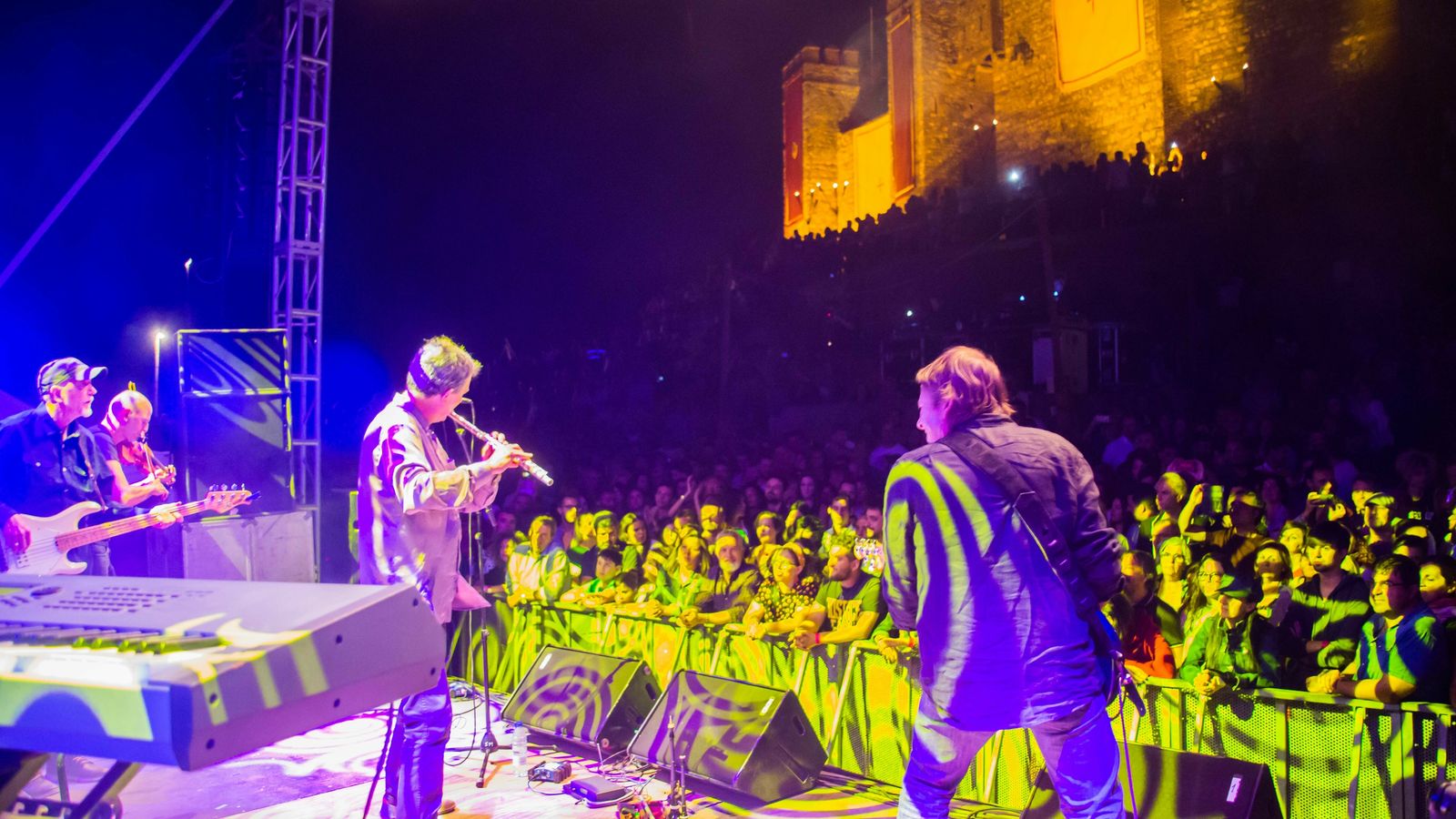 El público se entregó a los conciertos del Festival Sierra Celta.