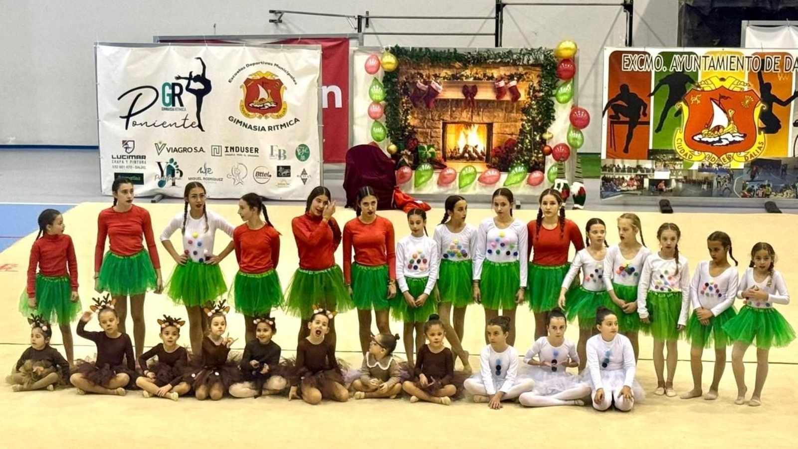 Dalías celebró la Gala Navideña del Deporte con una emotiva exhibición en el Pabellón Municipal.