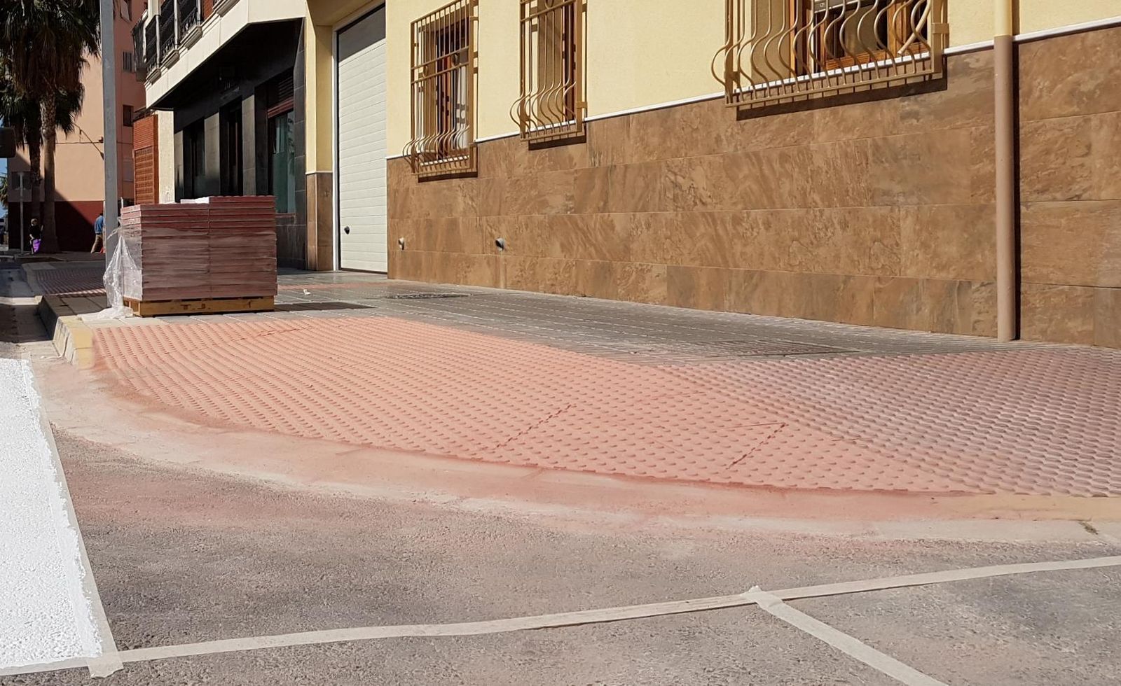 Actuación acometida por Obras Públicas en Adra.