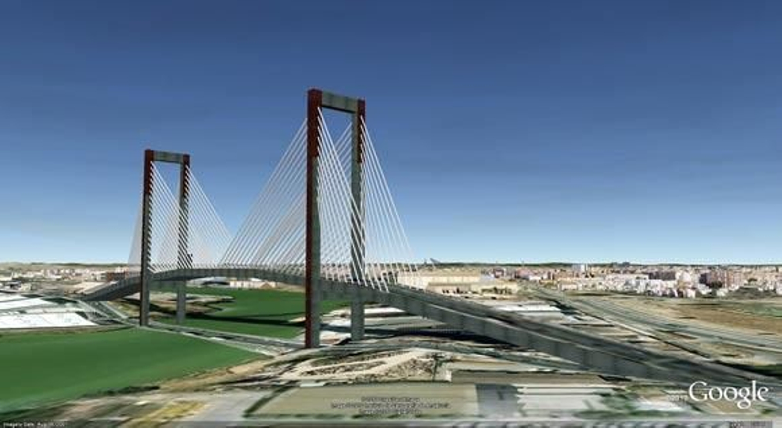 Sevilla desde Google Earth