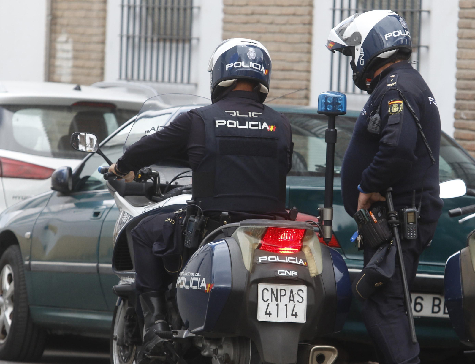 Agentes de la Policía Nacional en Córdoba.