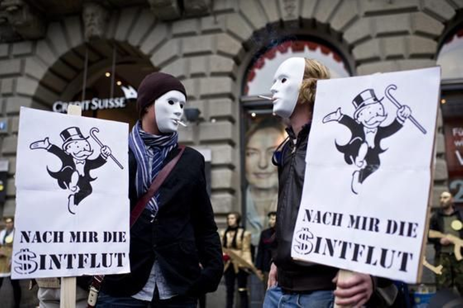 Indignados en Zurich

Foto: EFE