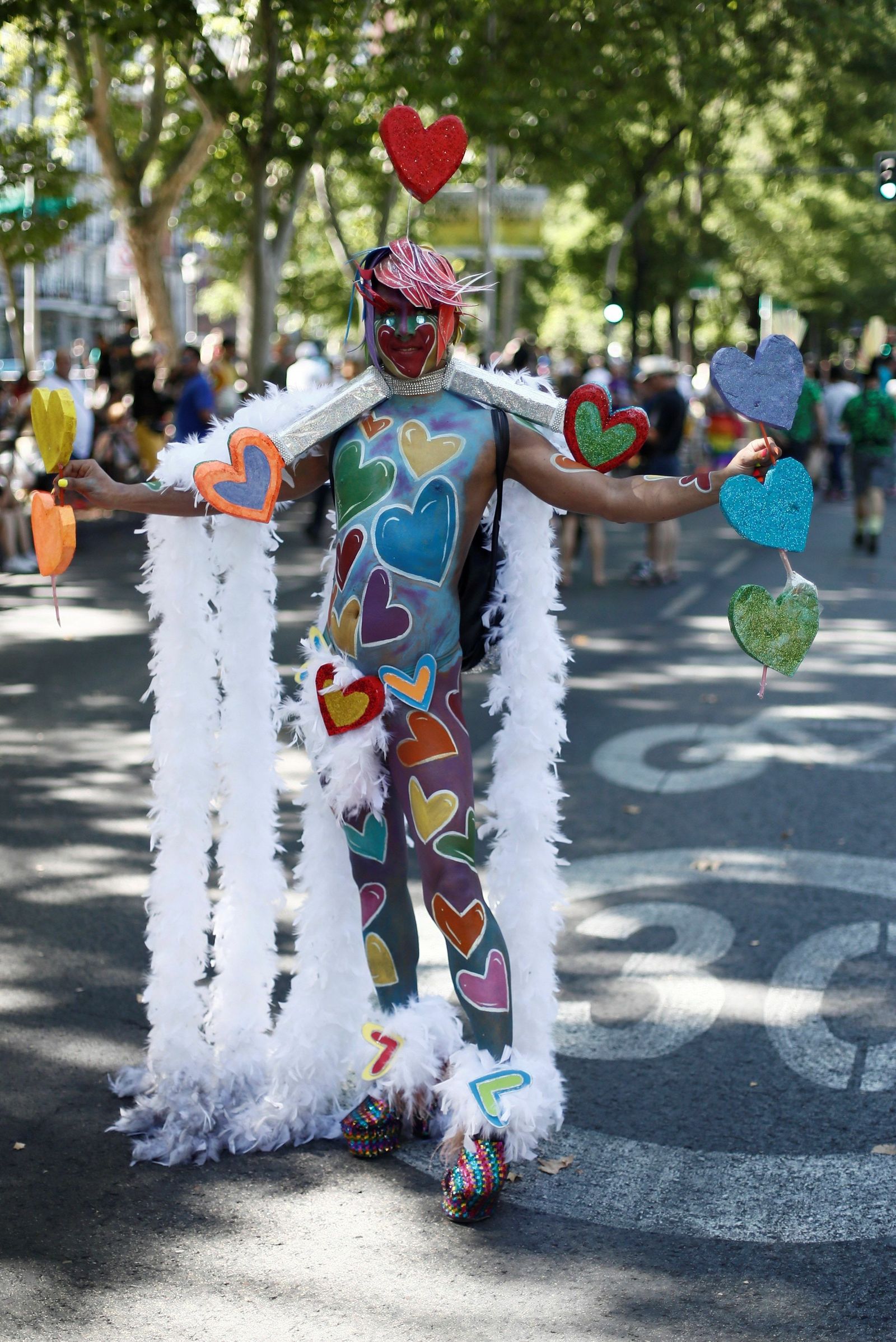 Manifestación del Orgullo LGTBI en Madrid.