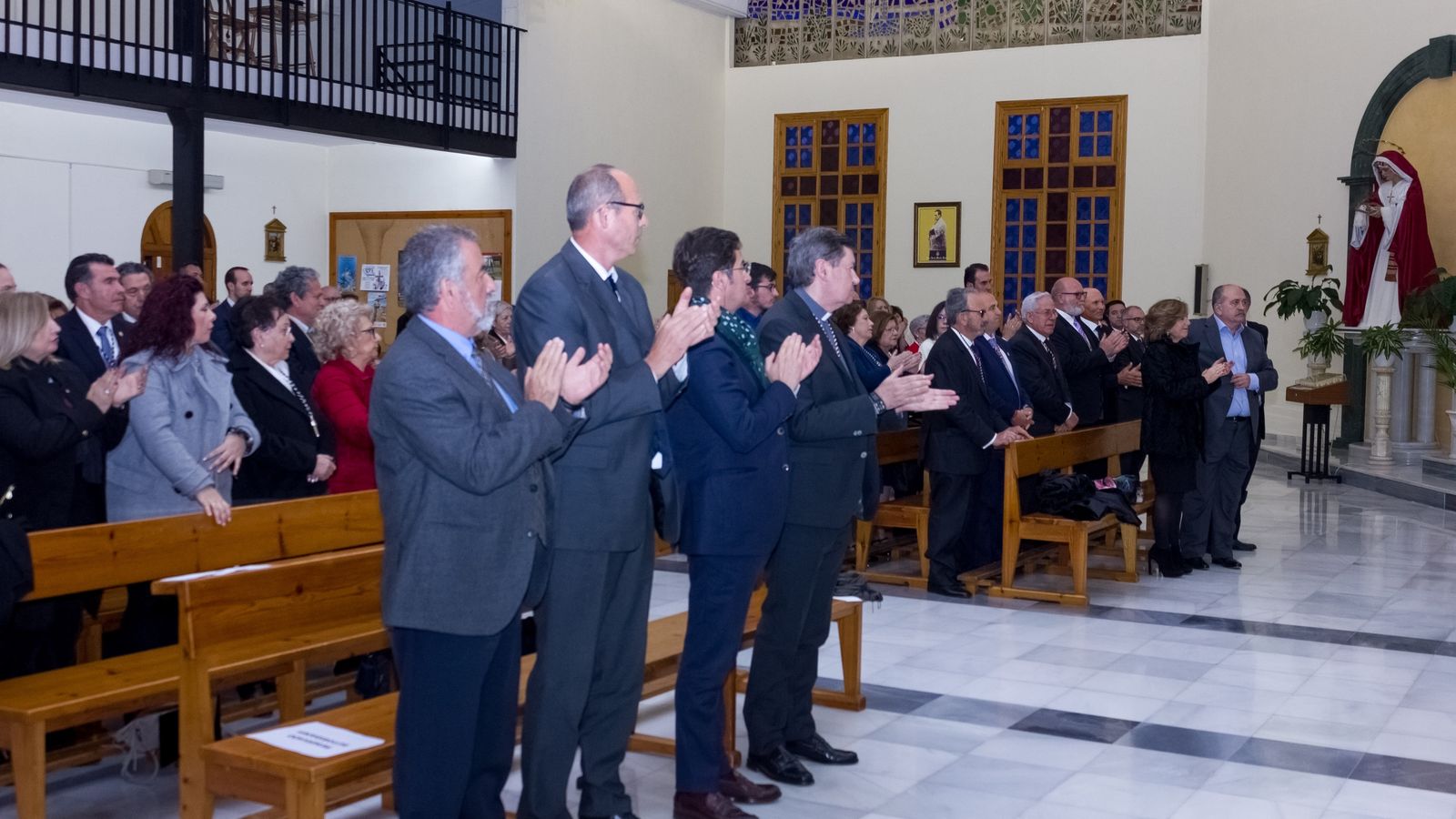 El alcalde, Francisco Góngora, asistió al acto.