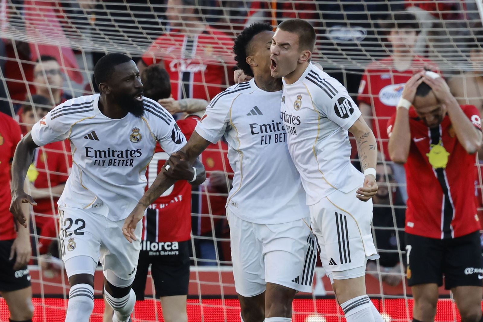 Las fotos de la derrota del Real Madrid en Mallorca