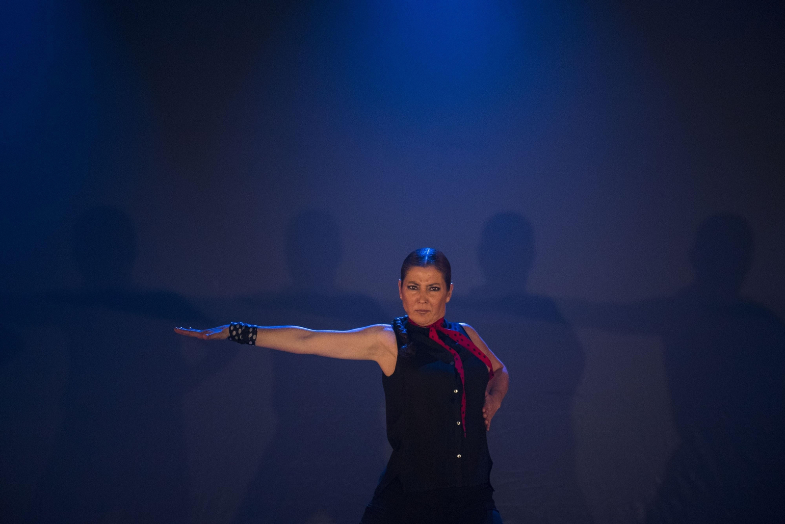 Sara Baras en un momento de 'Sombras'