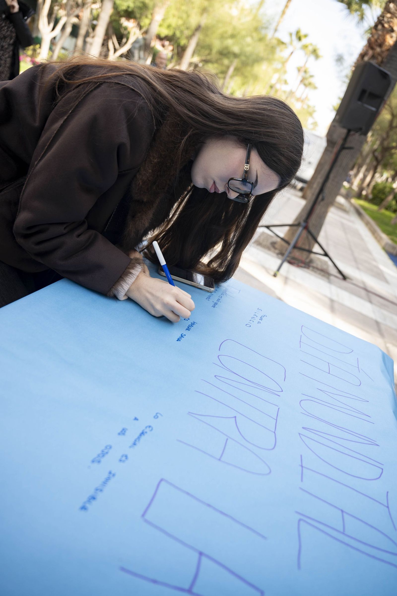 Las imágenes del acto por el Día Mundial Contra la Depresión