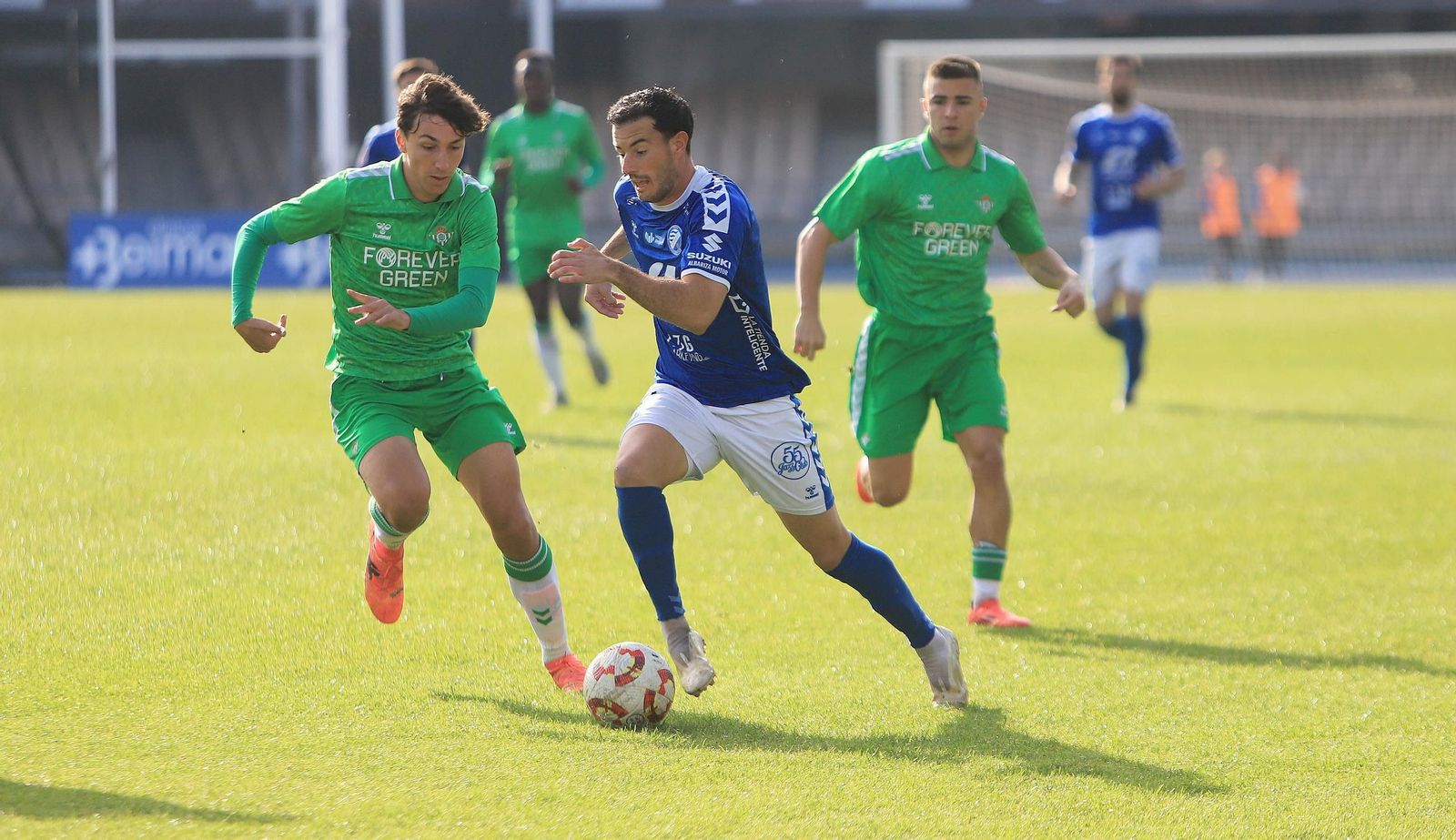 Imágenes del amistoso entre el Xerez DFC - Betis Deportivo