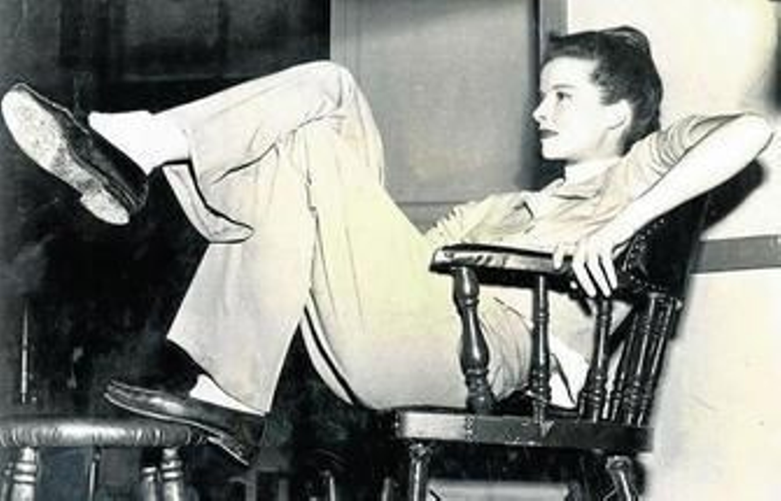 La actriz hizo de los pantalones una de sus señas de identidad.