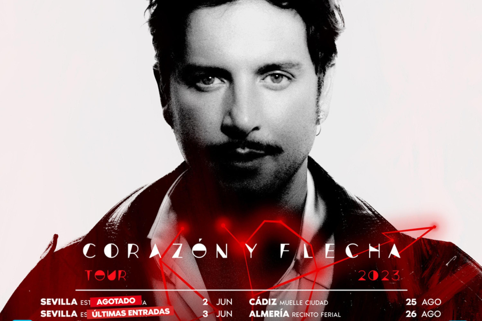 Manuel Carrasco en concierto en Sevilla el próximo mes de junio