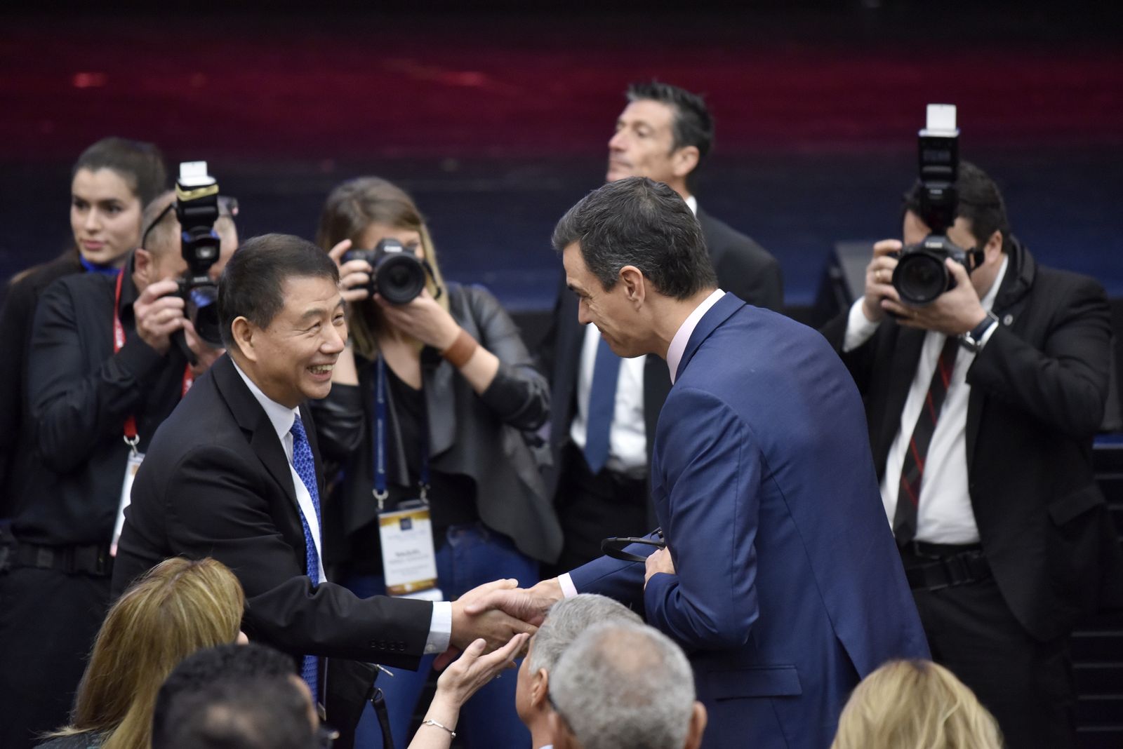 Pedro Sánchez, en la inauguración de la WTTC 2019 Sevilla