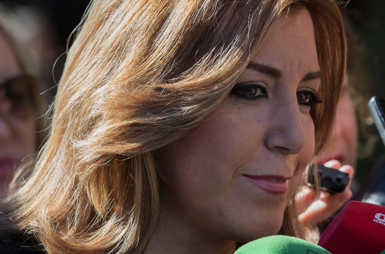 Felipe González y Susana Díaz, el jueves pasado en el Foro Joly.