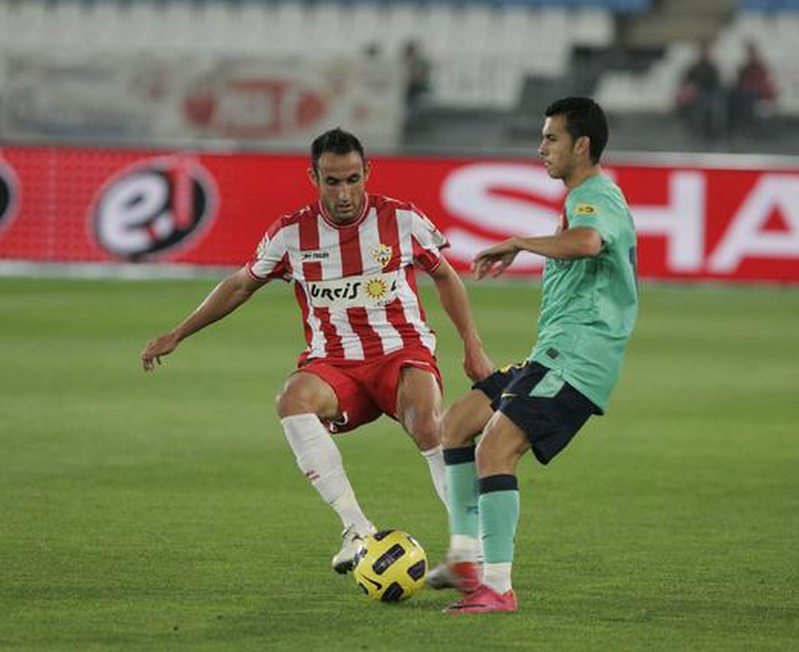 El Almería sufre una goleada histórica.

Foto: Javier Alonso