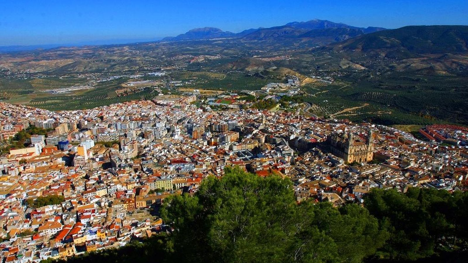 Vista general de Jaén