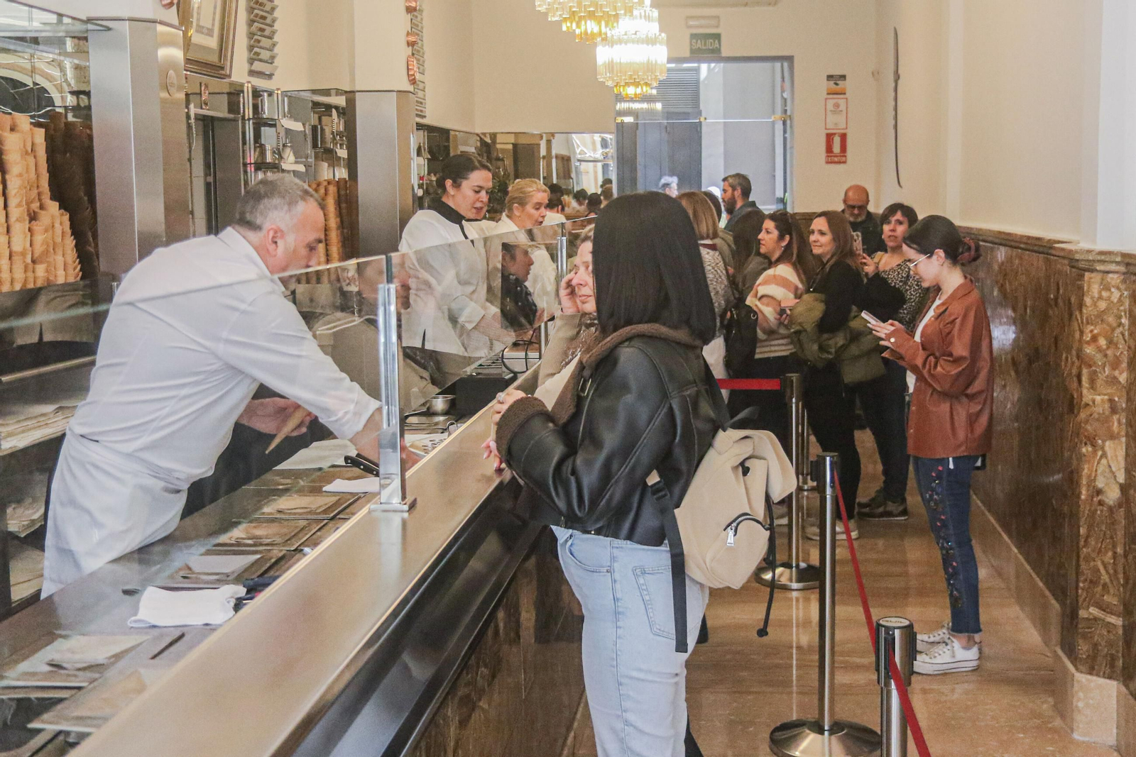 Interior de Los Italianos.