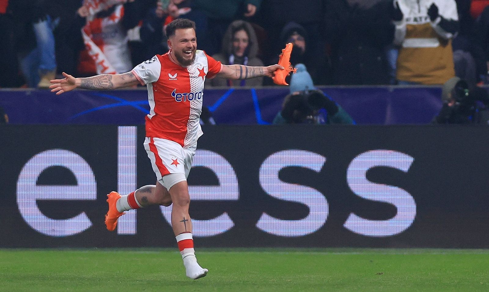 Las fotos del Slavia Praga-Barcelona