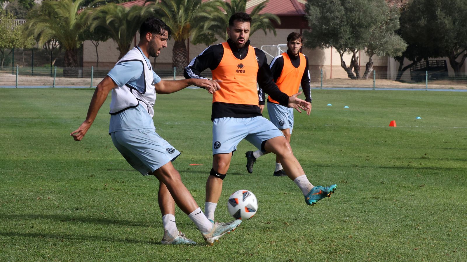 Entrenamiento del Xerez DFC en el 'Pepe Ravelo'