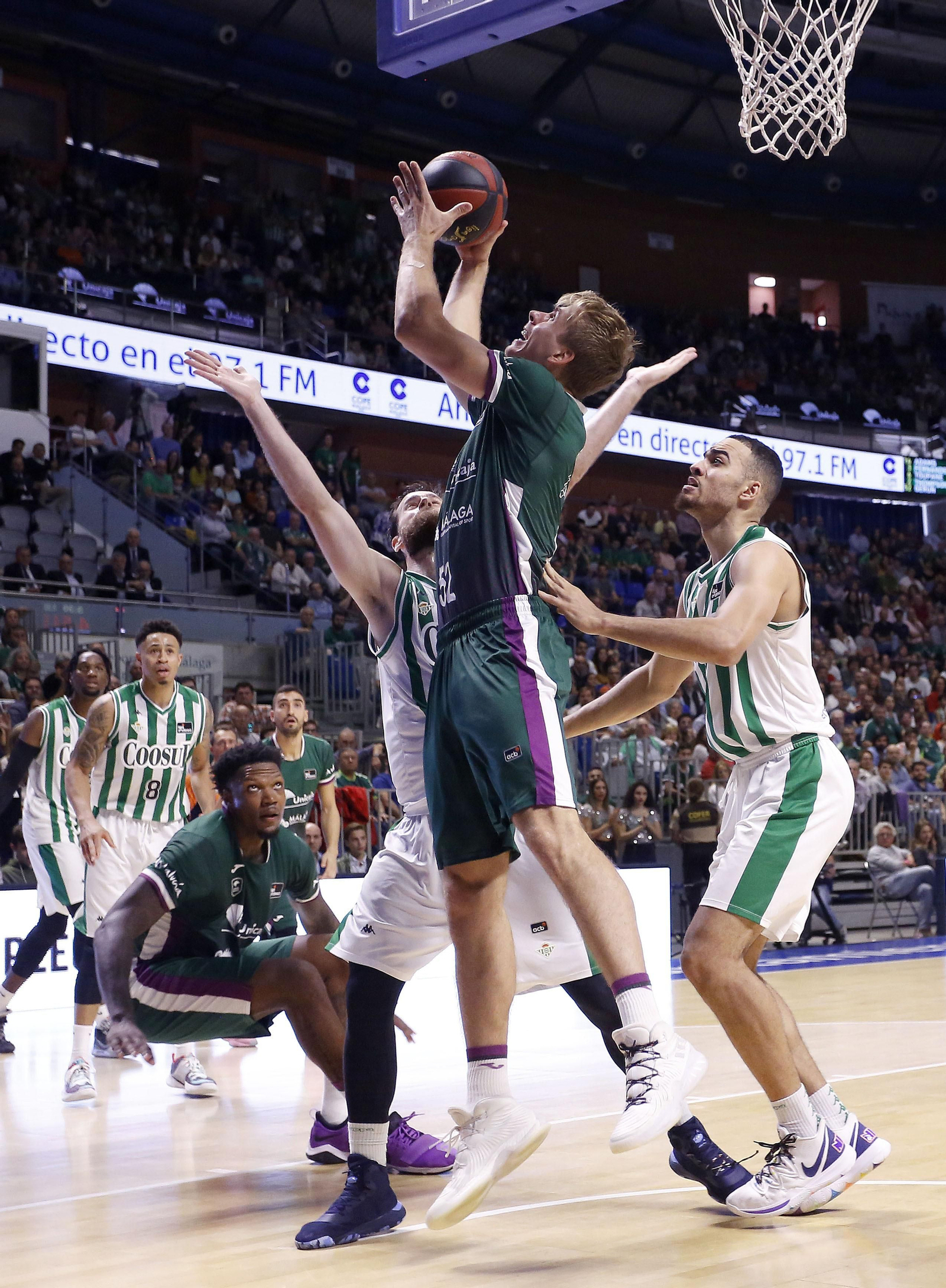 Imagen del Unicaja - Coosur Betis del año pasado.