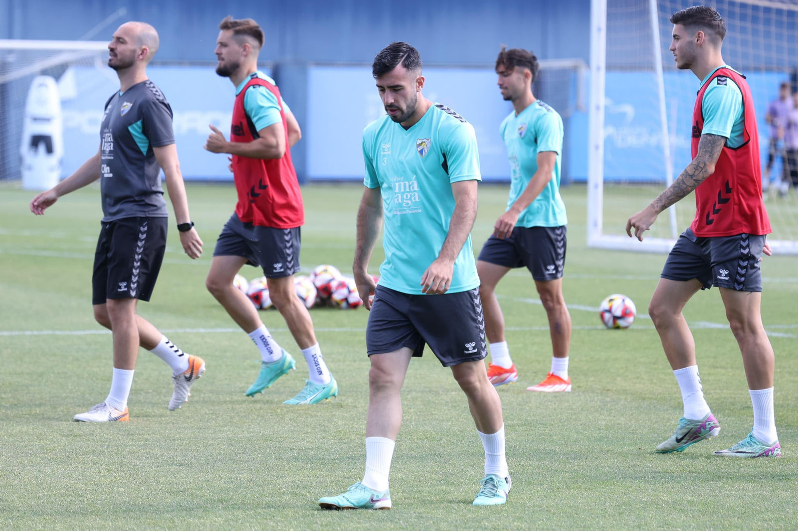 El Málaga CF no baja el ritmo antes de jugar ante el Real Madrid Castilla