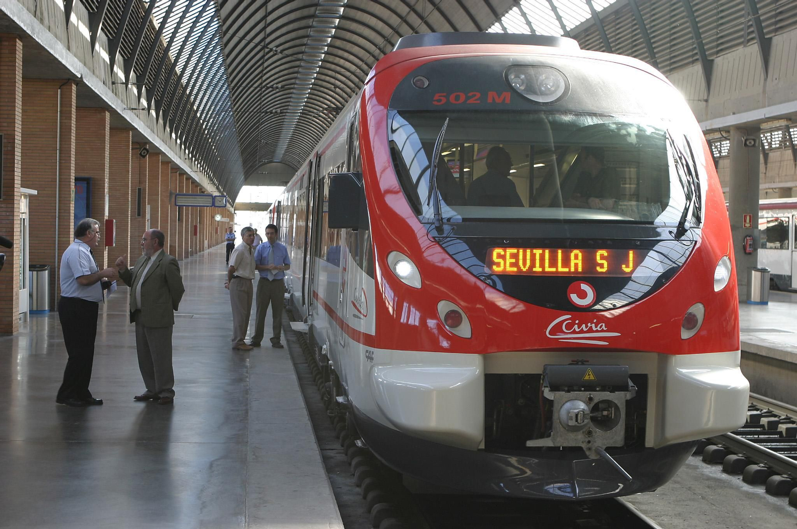 Un Cercanías en Santa Justa