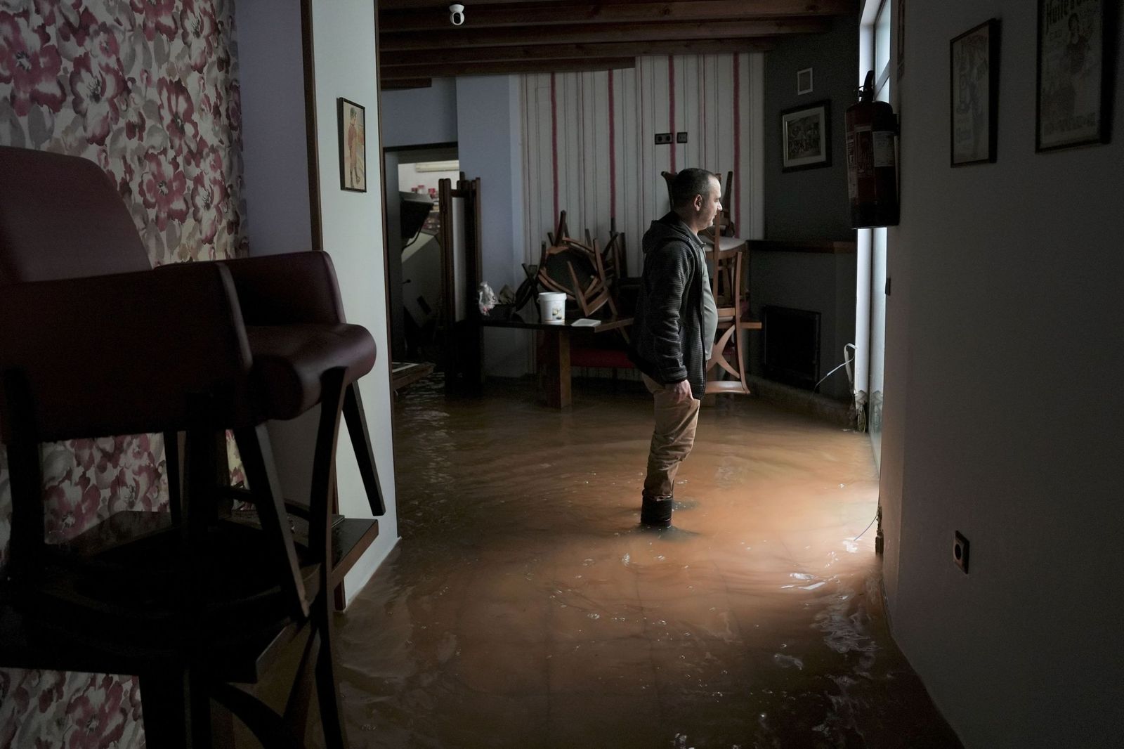 Una vivienda de Grazalema, el miércoles 4 de febrero.