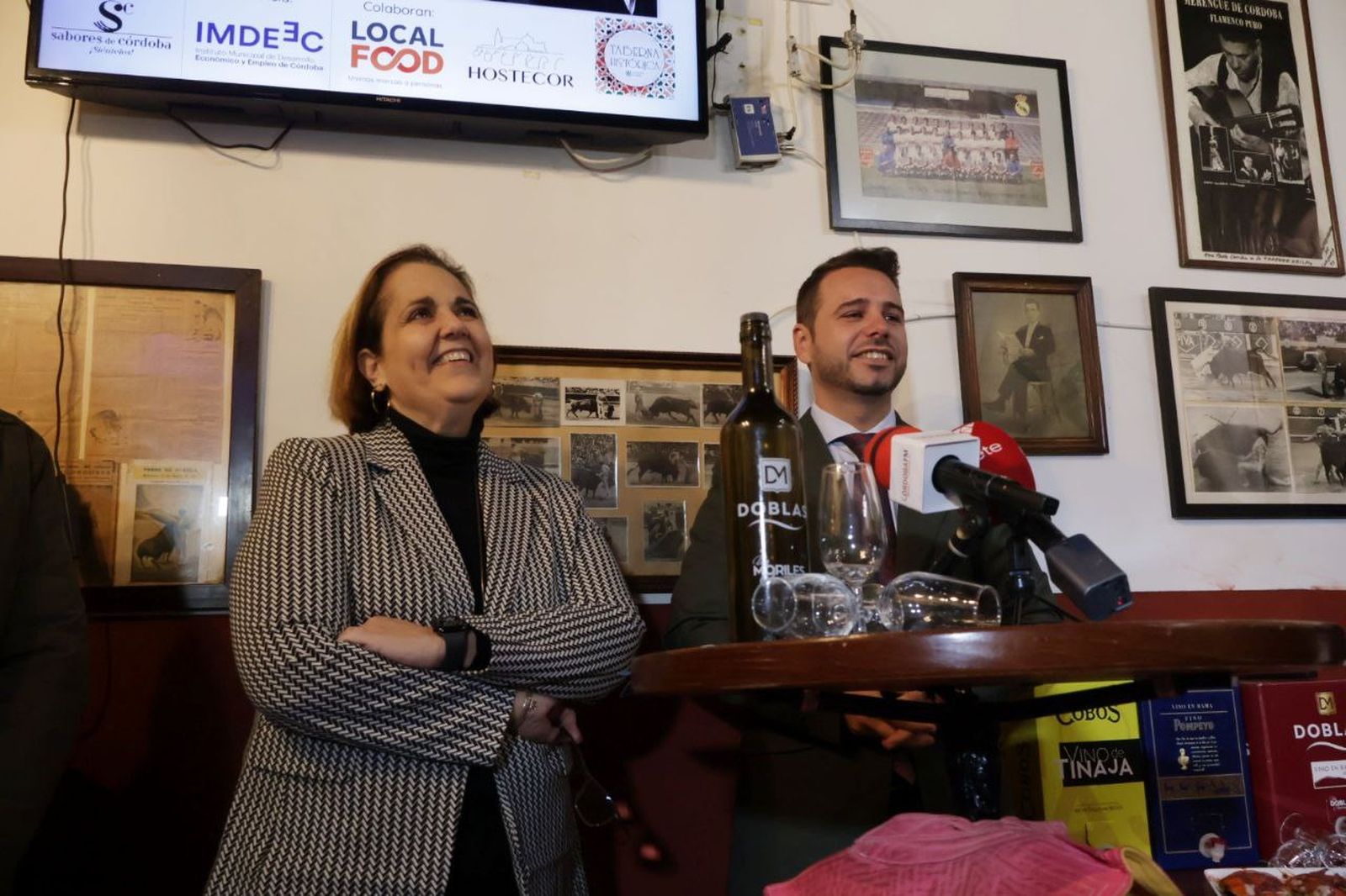 Un momento de la presentación del proyecto.