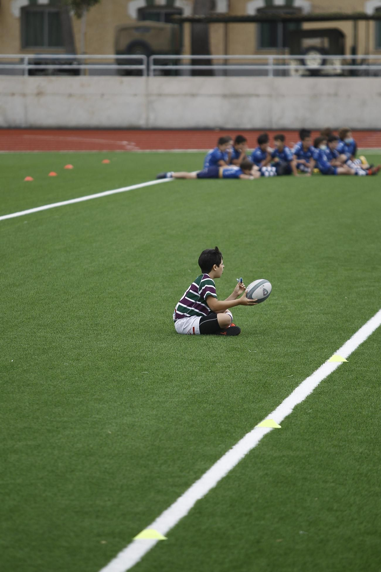 Fotogalería rugby sub-12 andaluz en la Base de La Legión. Viator (Almería)