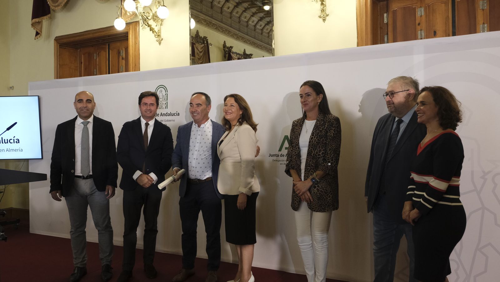 Imágenes de la entrega de resoluciones de OPFH de agricultura