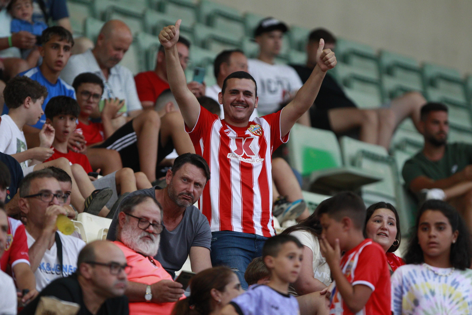 Imágenes del amistoso El Ejido-U.D. Almería